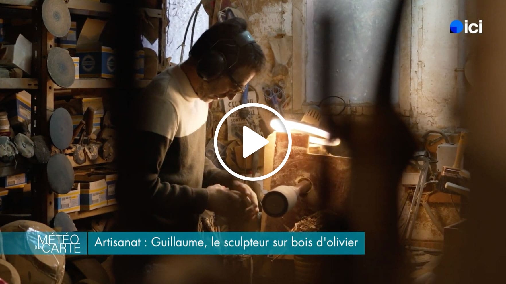 Aperçu de la vidéo passage télévisé du Travail du Bois d'olivier dans l'émission Les 100 Lieux qu'il faut voir de France 5